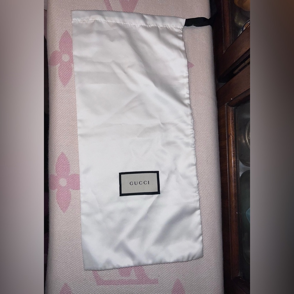 GUCCI LONG DUSTBAG EXCELLENT CONDITION 17.5”L x 7.5”W
